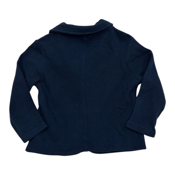 Baby Gap Blue Waffle Knit Navy Blue Jacket 2T - Picture 4 of 4
